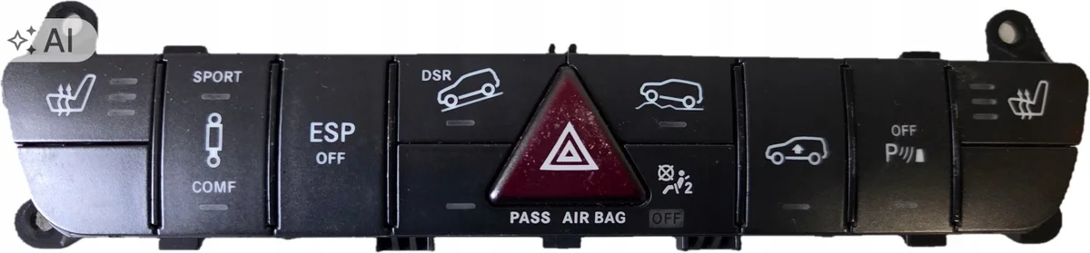 Panel de control Mercedes W164 A1648709510