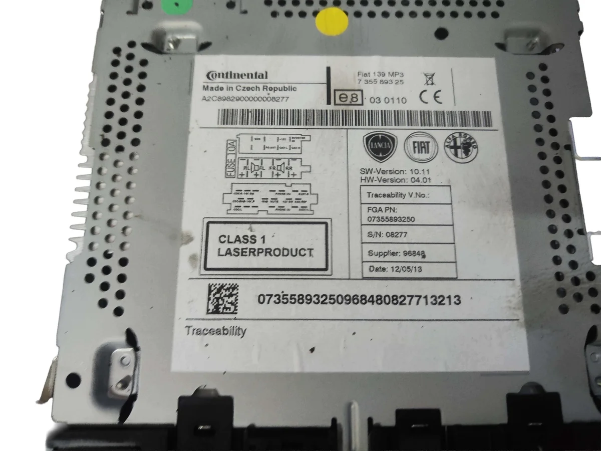 Radio CD Fiat Panda III image 3