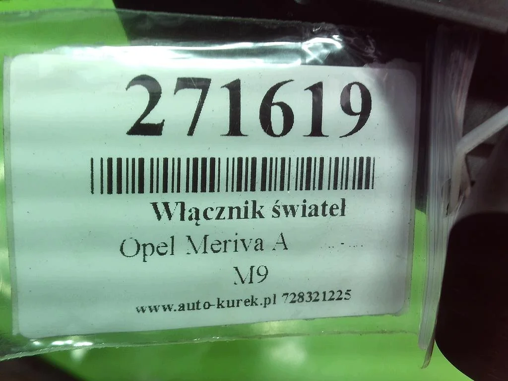 Valokatkaisin Opel Meriva A 93394756 image 6