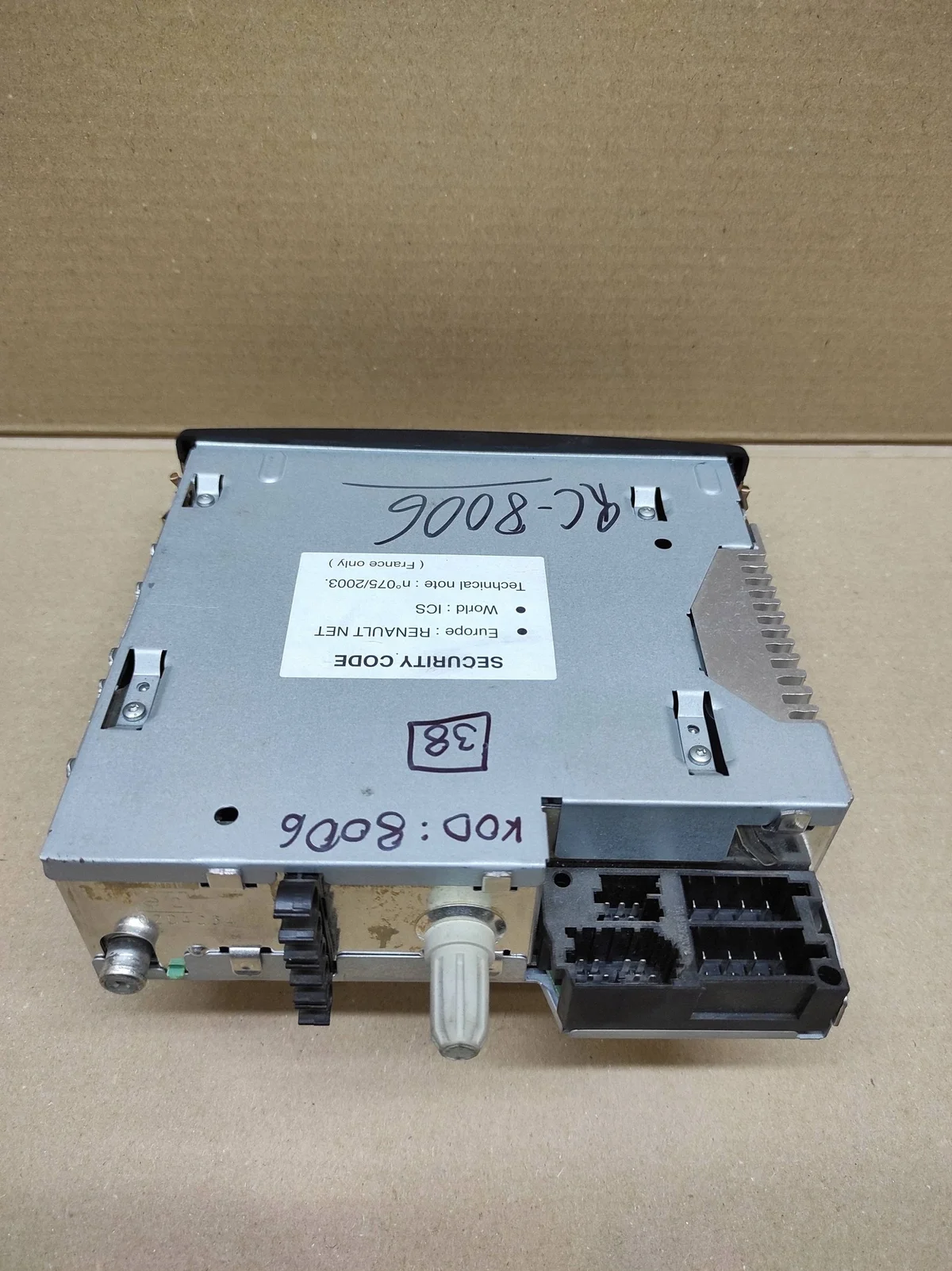 Radio CD Renault Trafic II 8200633634 image 6