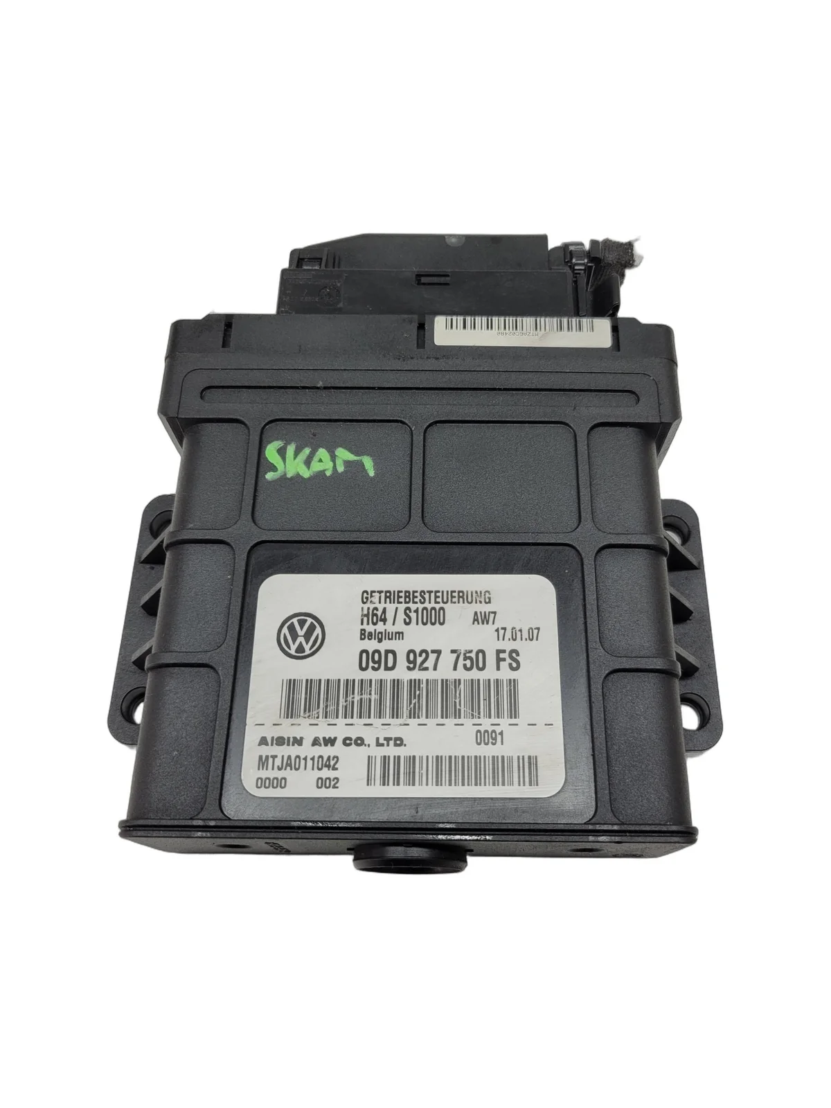 Module de boîte auto Audi 09D927750FS