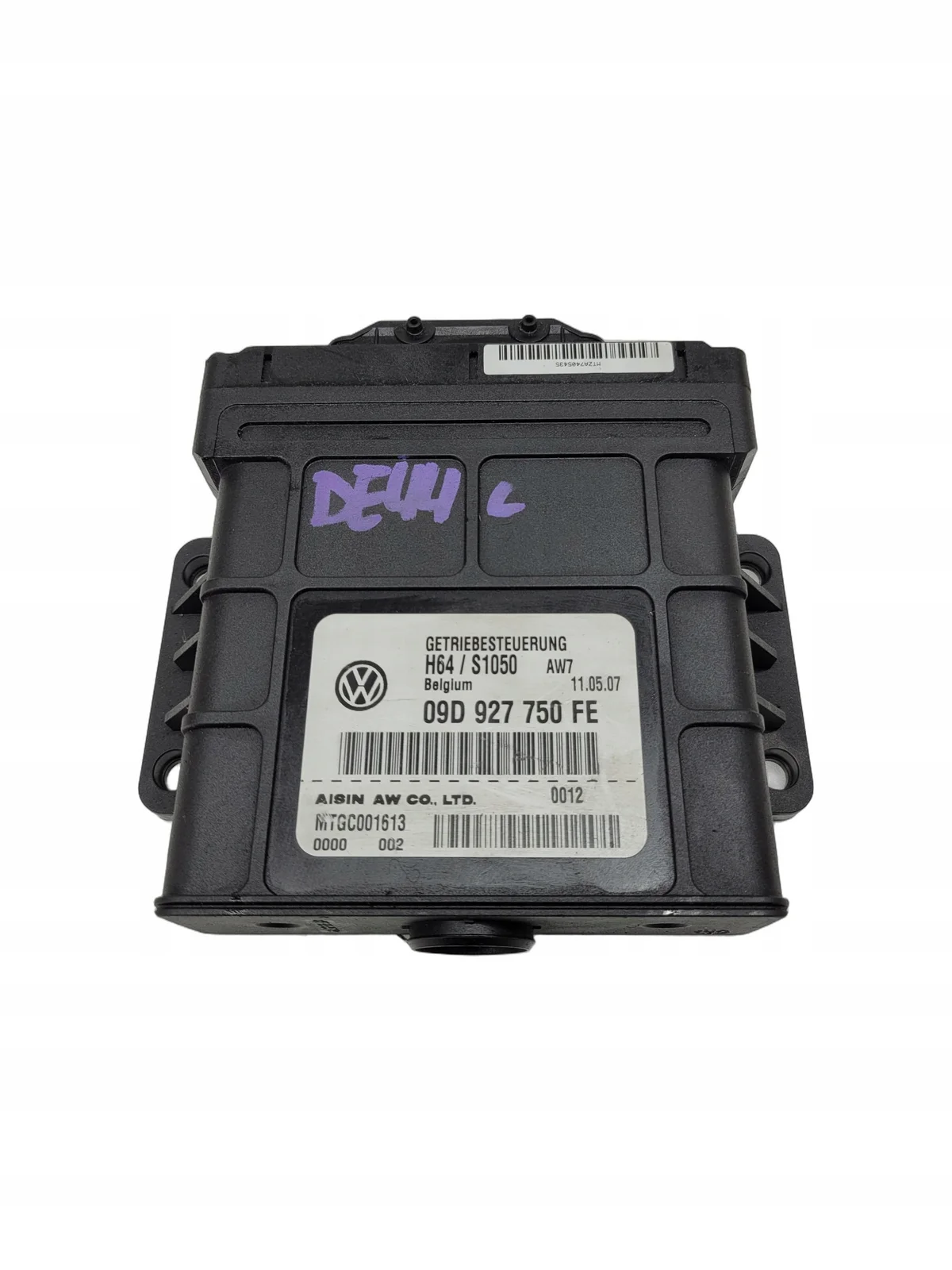 Calculateur boîte Audi Q7 4L 09D927750FE