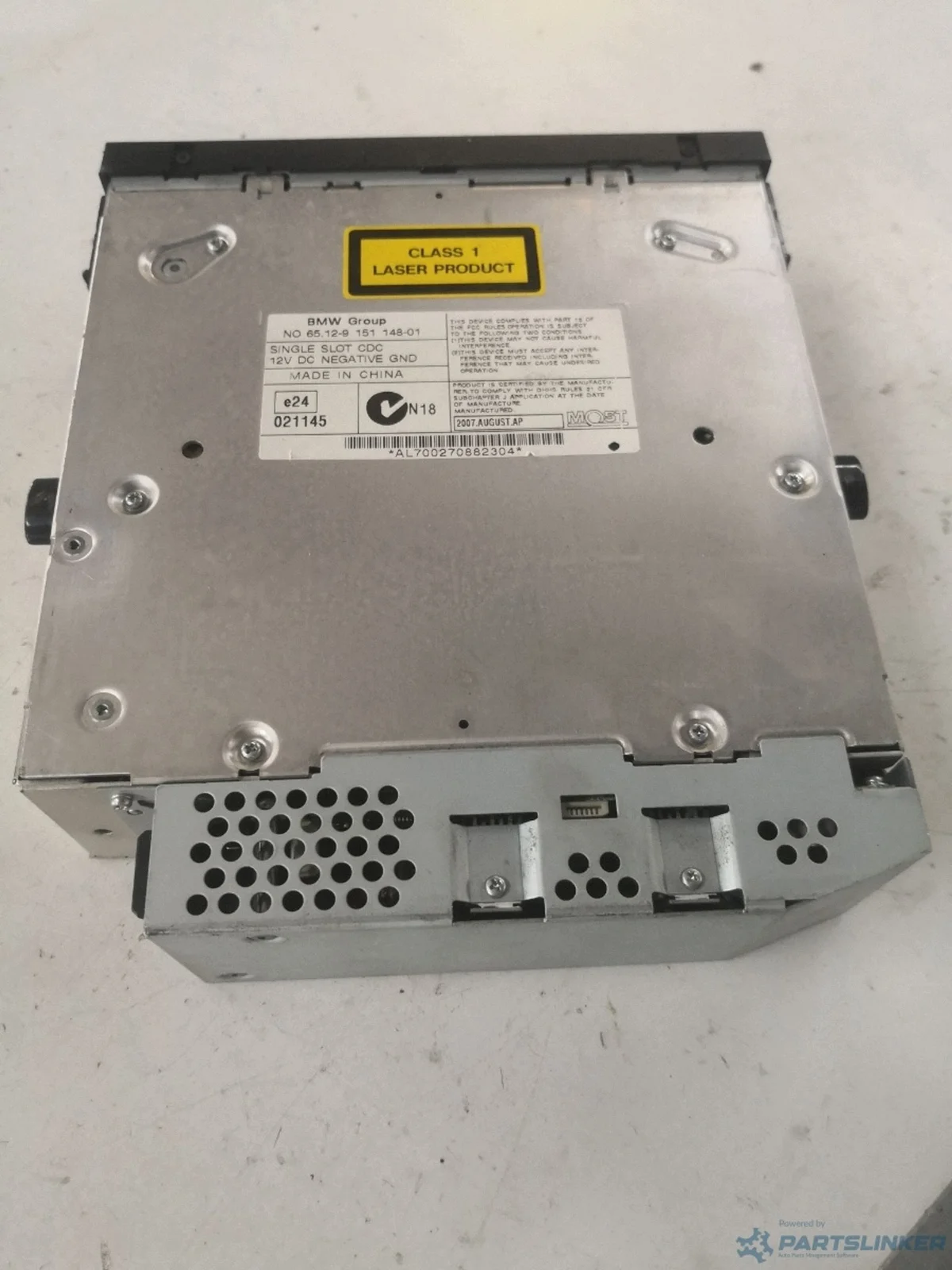 CD/DVD-vaihtaja BMW X5 E70 915114801