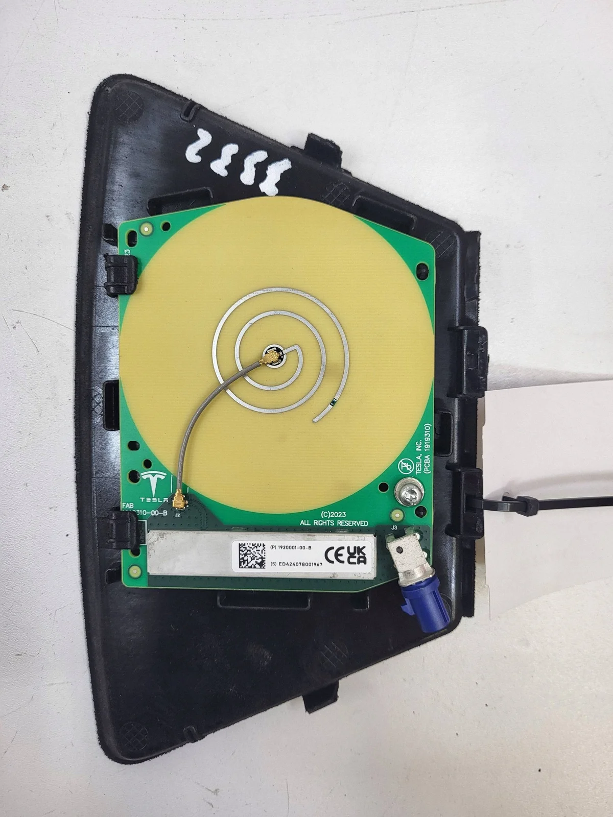 Antenne GPS Capteur Pluie Tesla Model 3 Y 1920001-00-B image 5