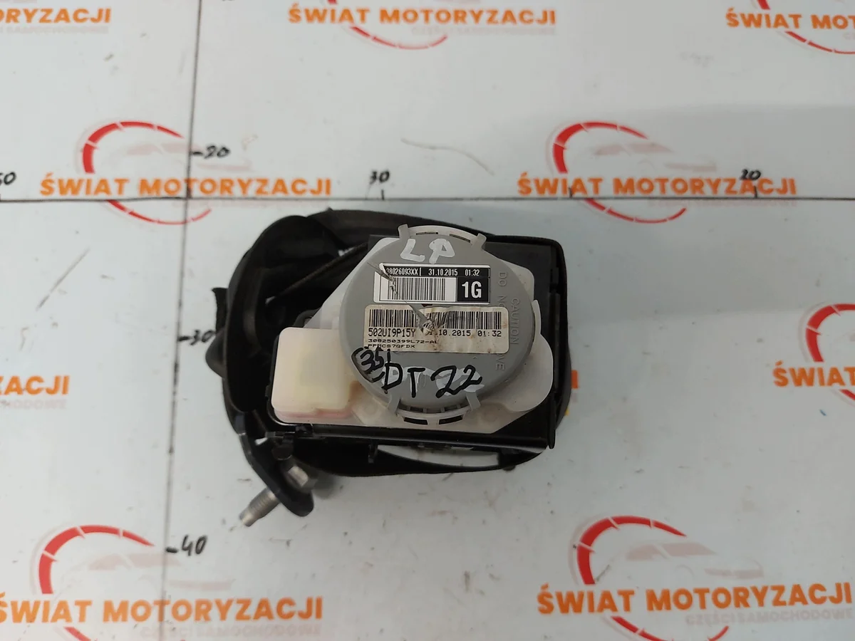 Cinturón de seguridad delantero izquierdo 98026093XX Citroen C4 II