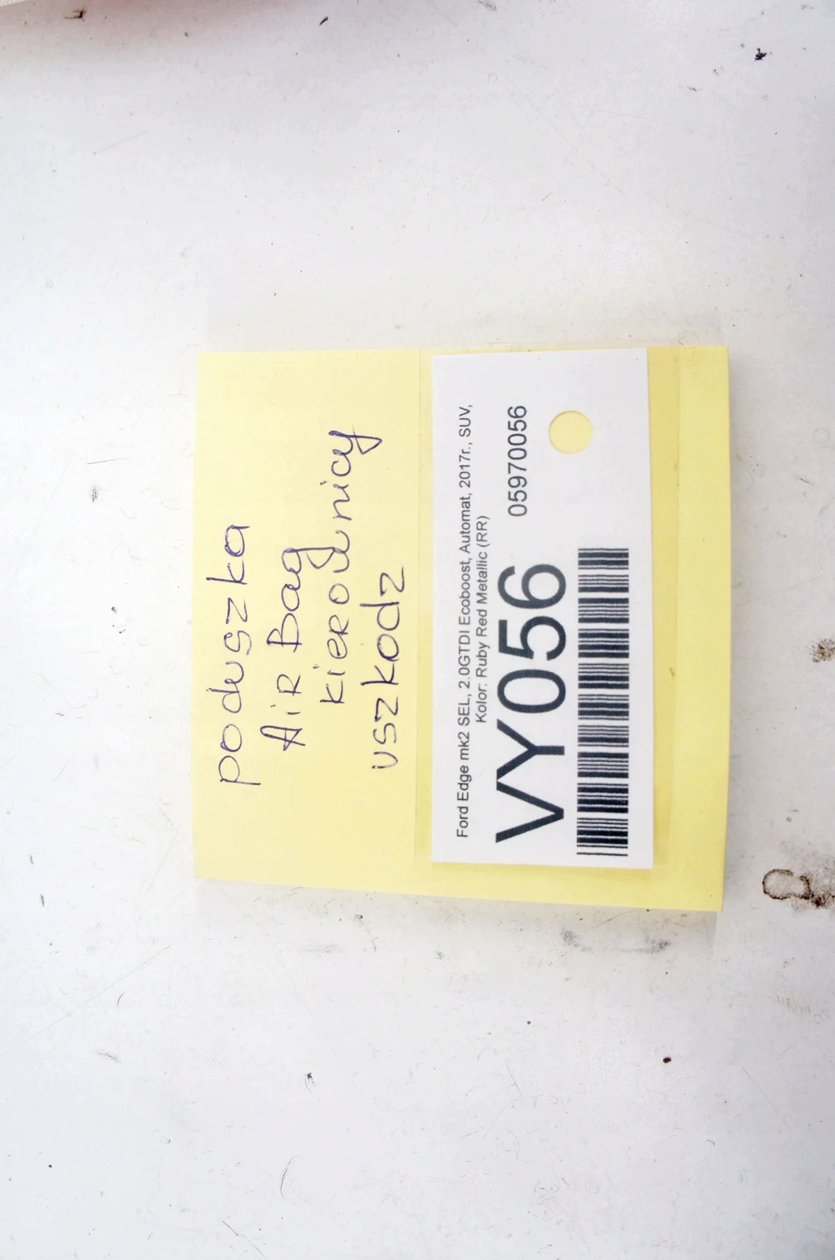 Airbag Ford Edge Mk2 VY056-AR87347 image 10