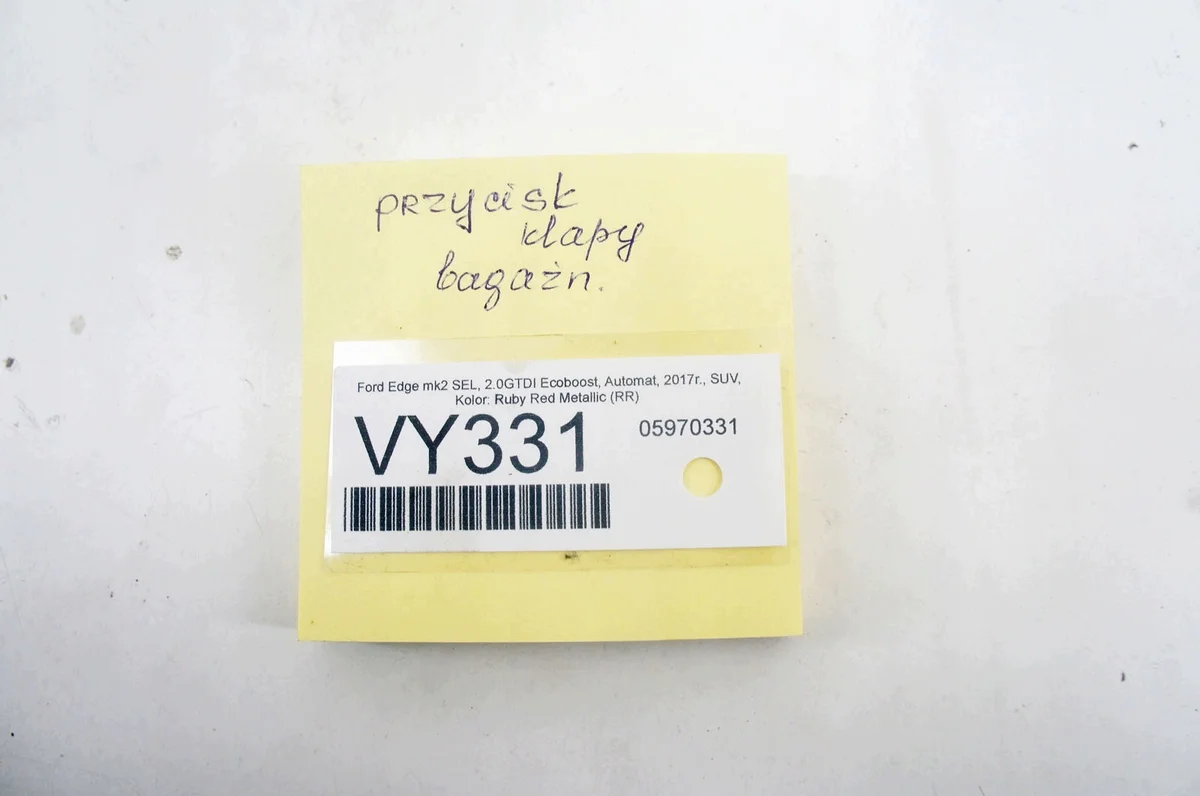 Ford Edge BB5T-14B132-BA Tailgate Release Switch image 6