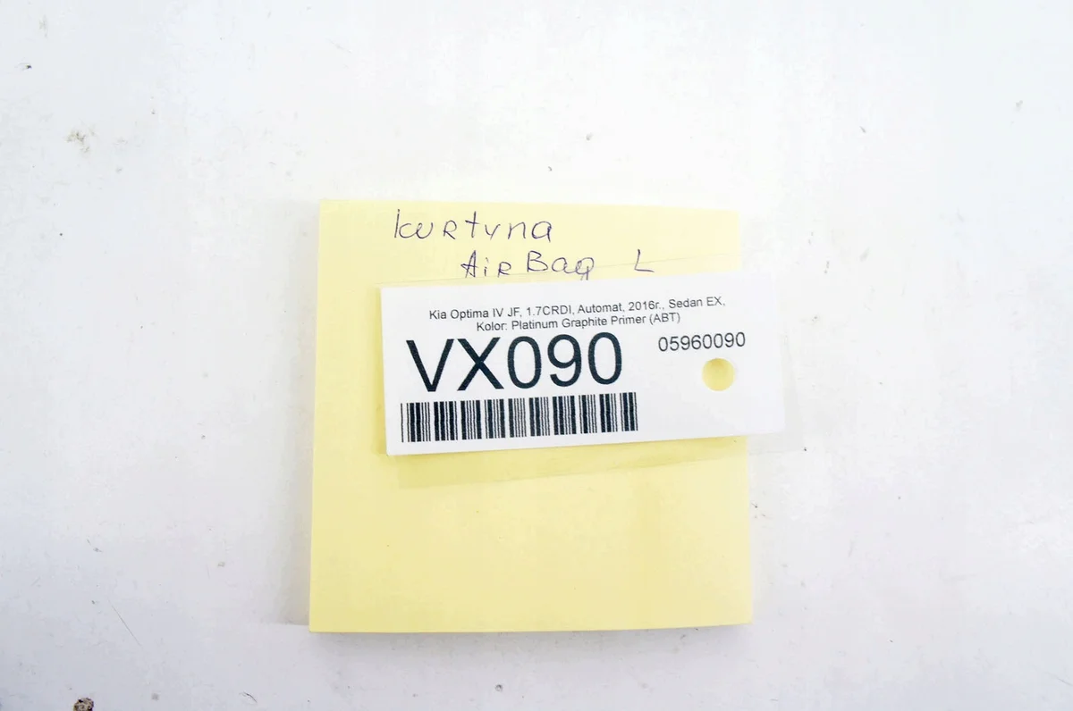 Airbag-Vorhang links Kia Optima JF IV VX090-AR40100 image 7