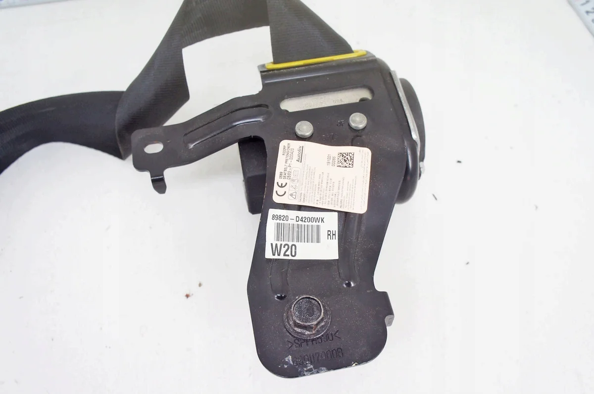 Kia Optima JF Sicherheitsgurt Rechts Hinten 89820-D4200WK image 5