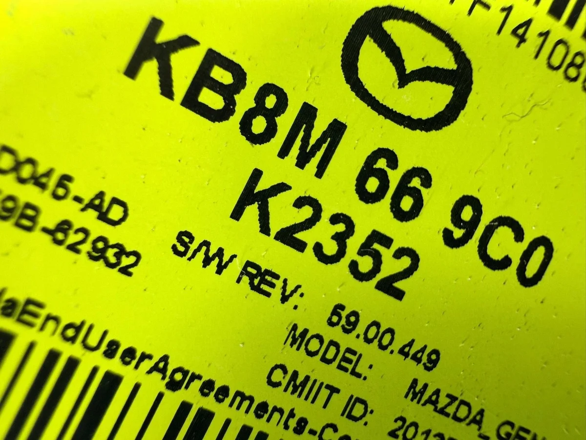 Radio-navigointimoduuli Mazda CX-5 II KF KB8M669C0 image 6