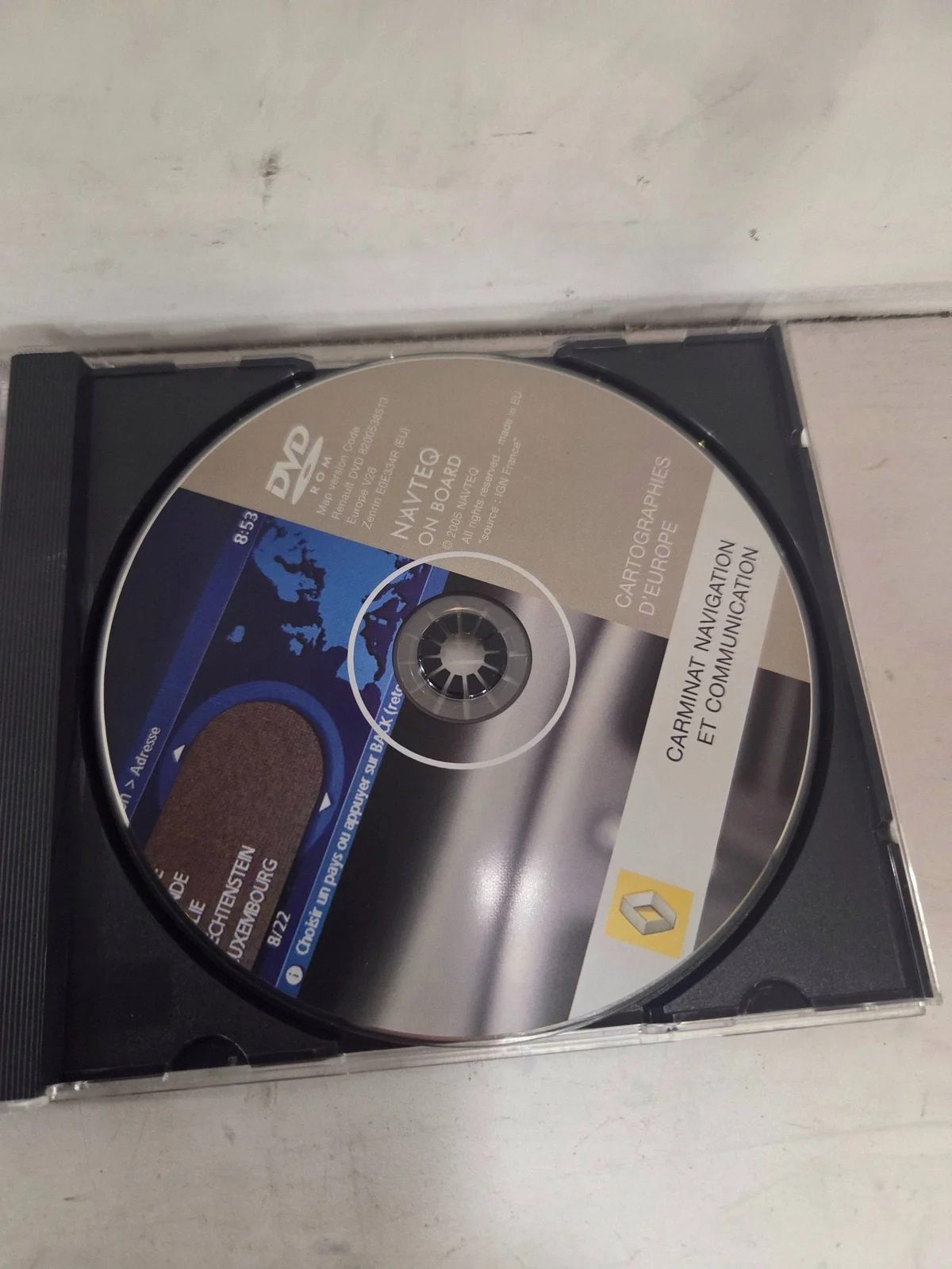 Renault Espace Navigation CD/DVD 8200538513 image 4