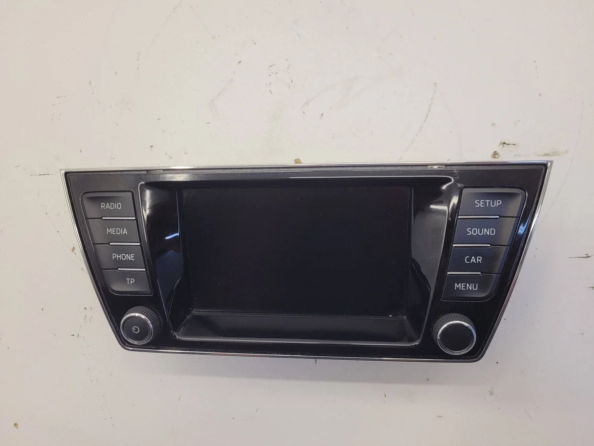Radio Navigation Display Screen Skoda Fabia III Rapid SSP15156