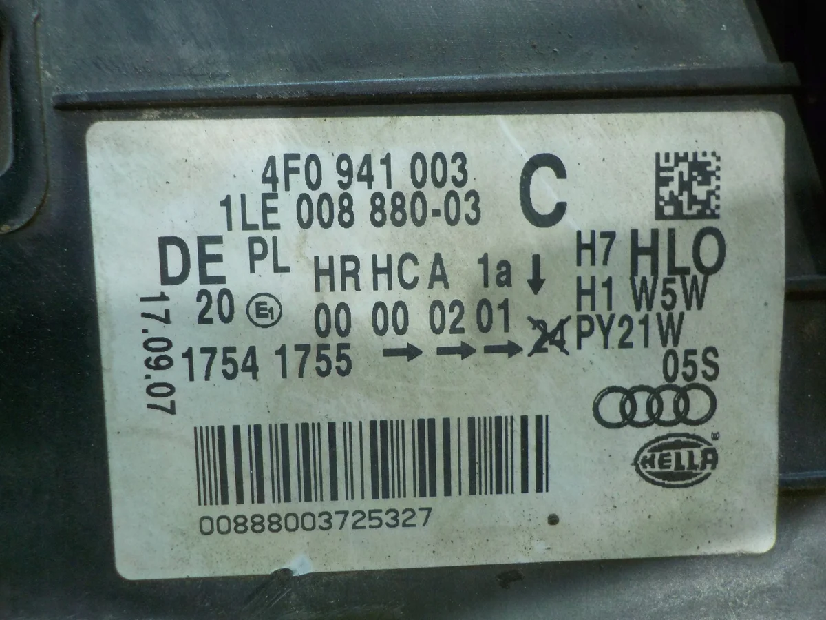 Scheinwerfer links Audi A6 C6 4F0941003 image 7