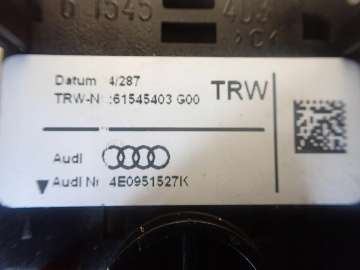 Vaihdevipu Audi A8 D3 4E0951527K image 3