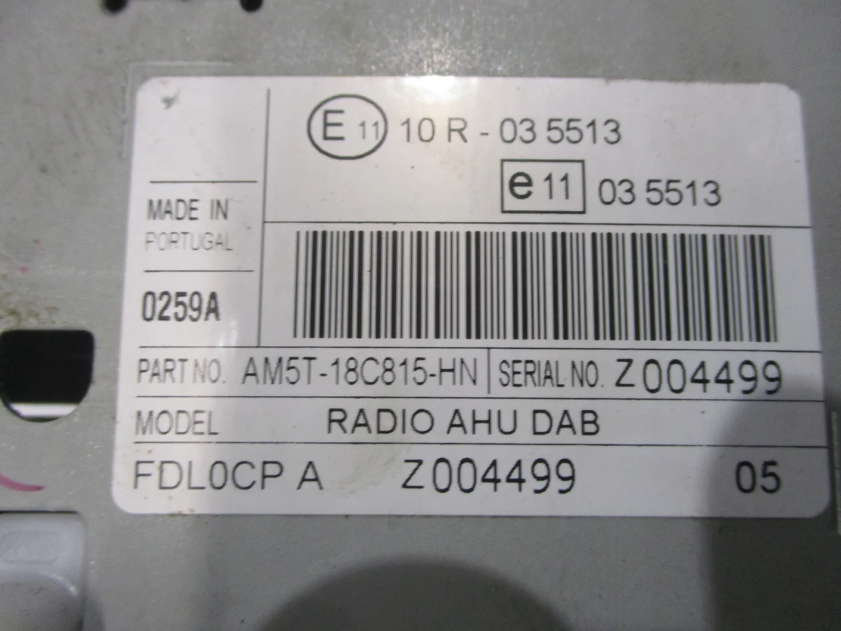 Radio-näyttöpaneeli Ford AM5T-18C815-HN image 5