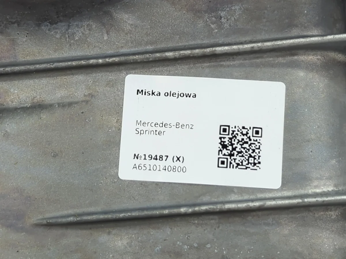 Öljypohja Mercedes-Benz Sprinter A6510140800 thumbnail 7