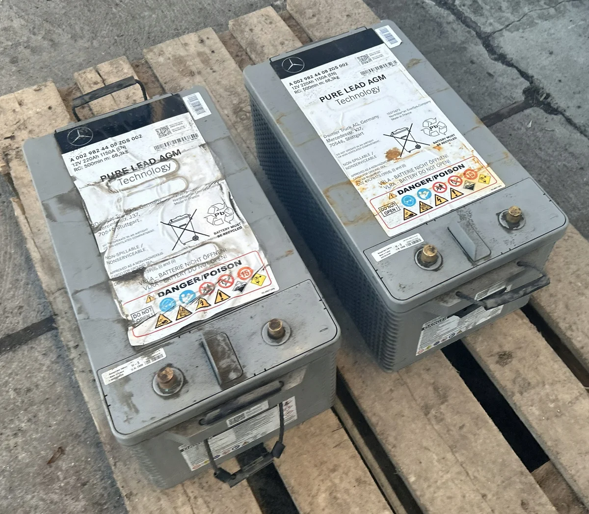 Mercedes Batteri A0029824408 image 5