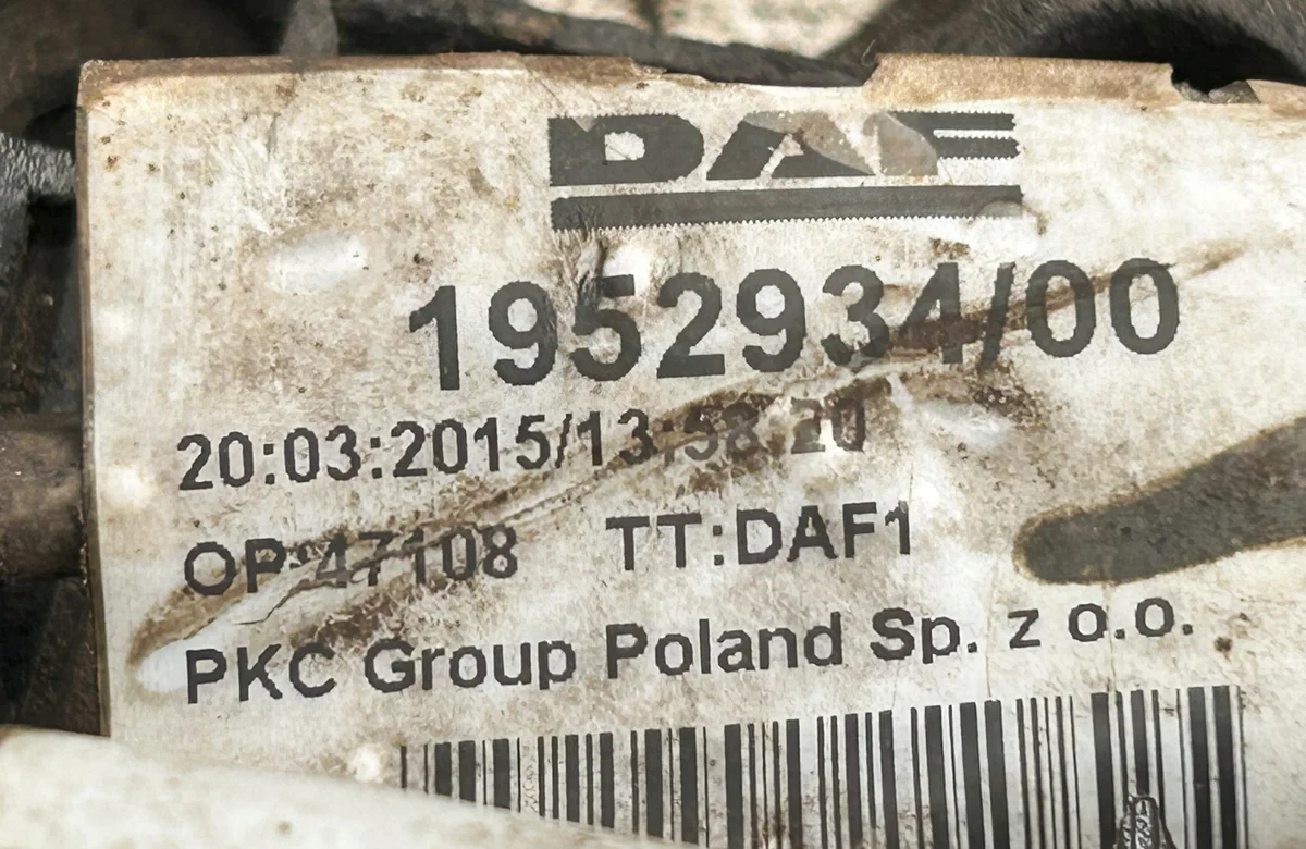 DAF XF 106 Vaihteiston valitsimen johtosarja 1952934 image 7