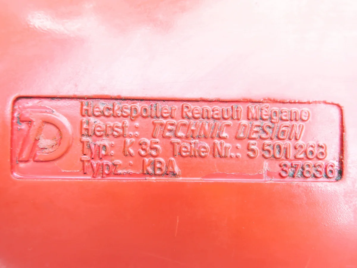 Spoiler Maletero Renault Megane 1 55012681 image 9