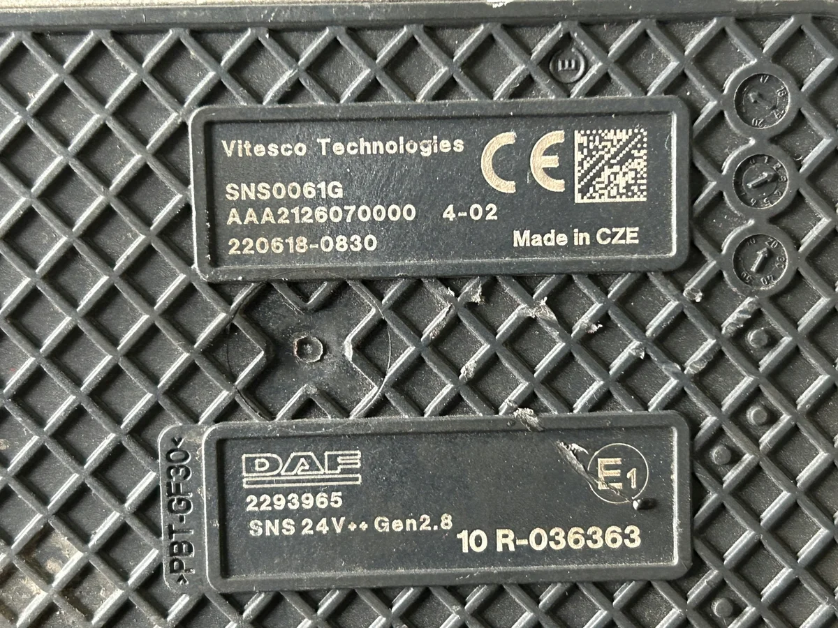 NOx-Sensor DAF XF 106 Euro 6 2293965 image 3