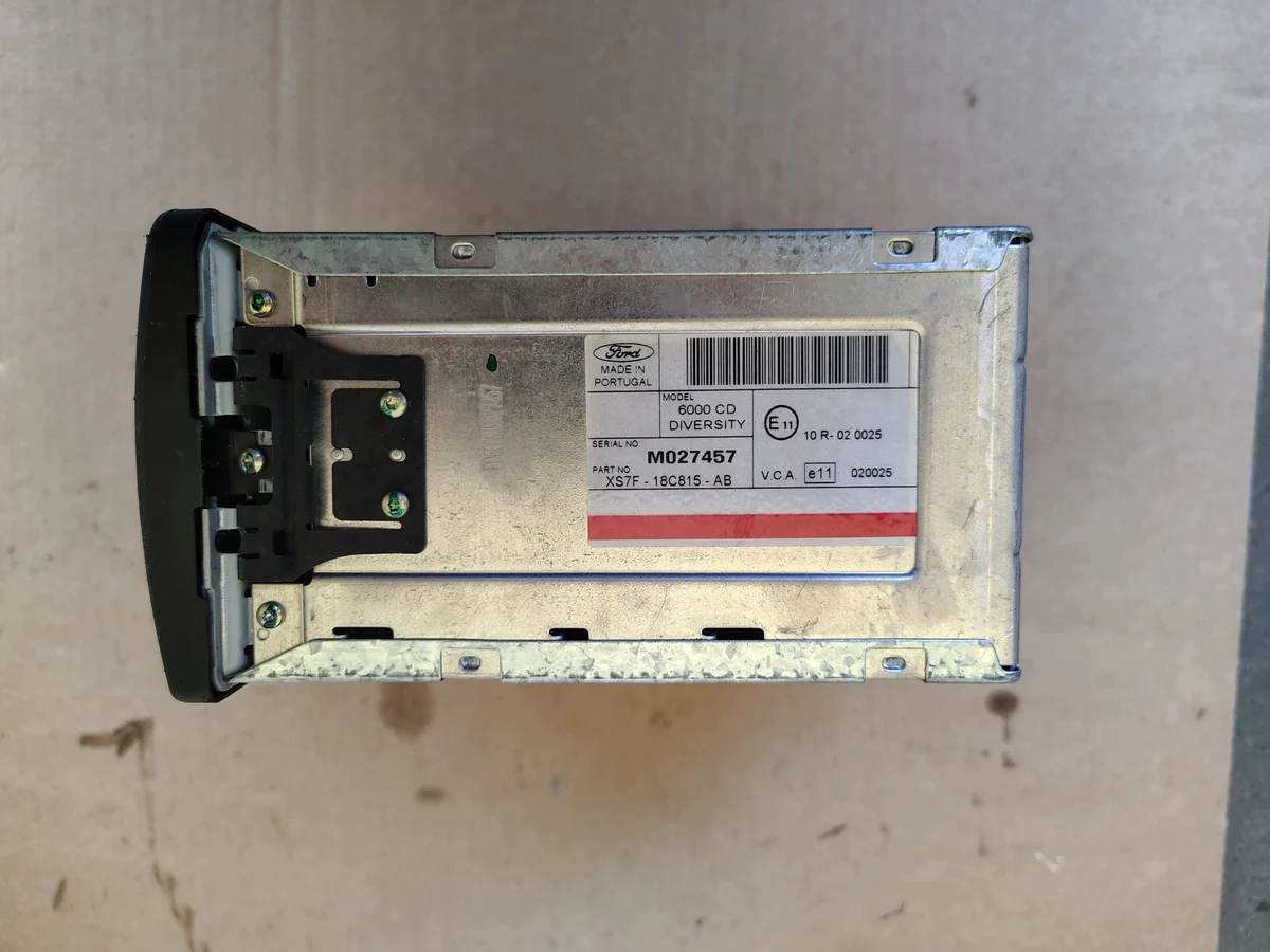 Radio 6000 CD Ford Mondeo MK3 SX7F18C815AB image 4