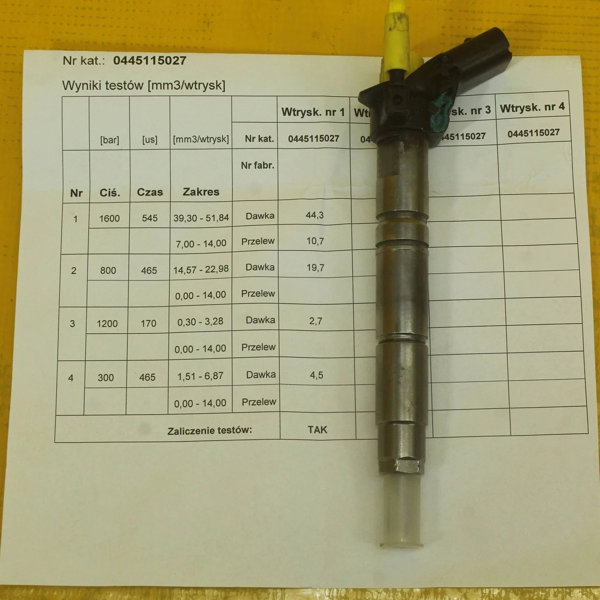 Injetor de Combustível Mercedes A6420700587