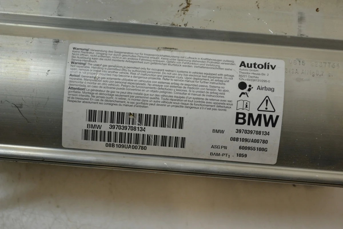 Airbag-Kissen Beifahrer BMW 5er E60 E61 397039708134 image 4