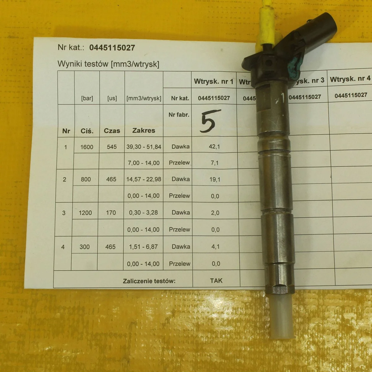 Injetor de combustível Mercedes A6420700587