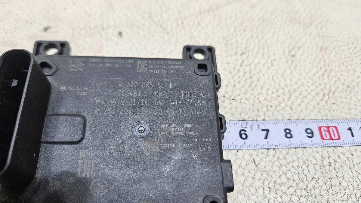 Capteur Radar Distronic Mercedes A447 A0009058517 image 5