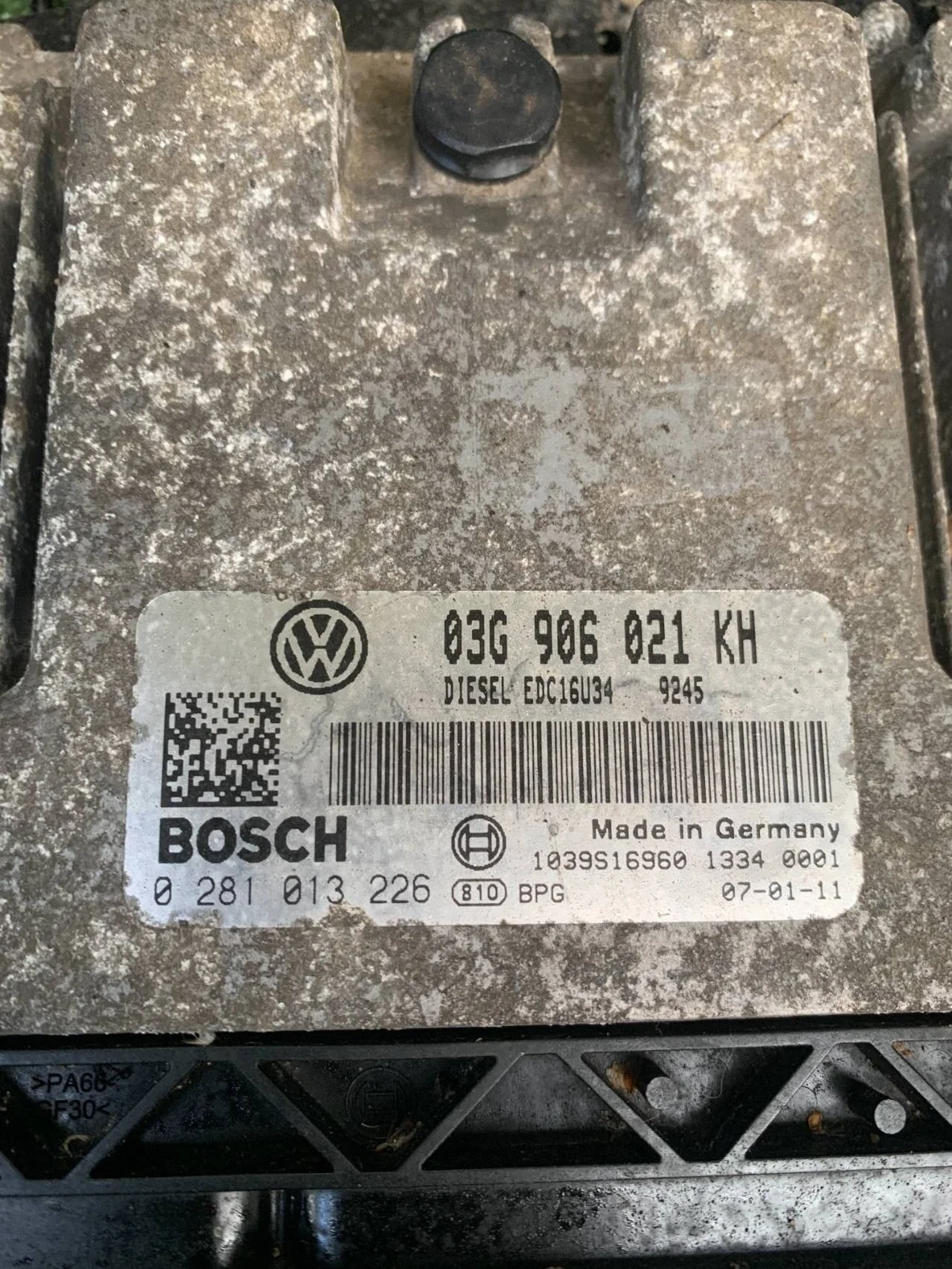 Steuergerät 03G906021KH Volkswagen Golf V Jetta image 3