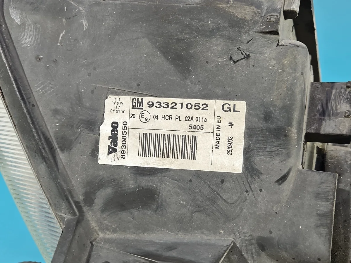 Scheinwerfer links Opel Meriva A 93321052 image 9