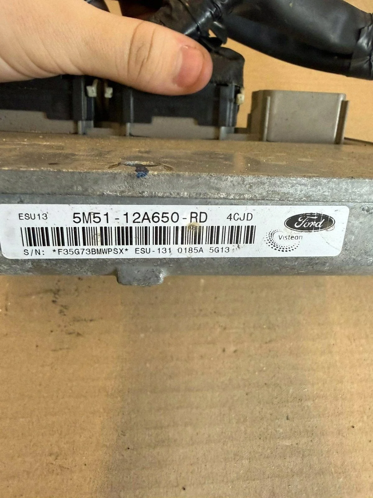 Ohjausyksikkö Ford C-MAX 5M51-12A650-RD image 3