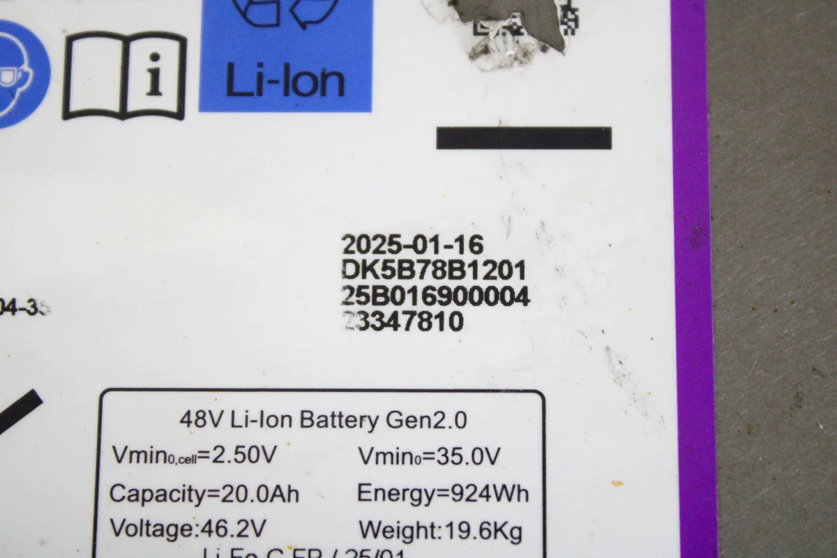Batteria Ibrida BMW 5 G60 DK5B78B1201 image 4