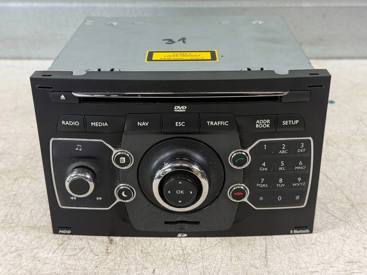 Rádio Navegação Peugeot 3008 5008 96752785XT