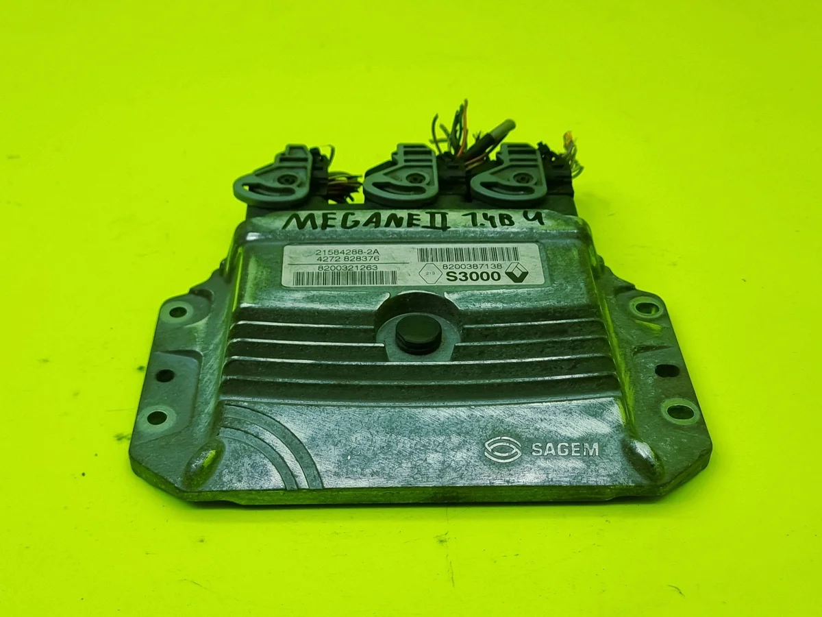 Steuergerät Motor Renault Megane II Scenic II 1.4B 8200387138 thumbnail 1