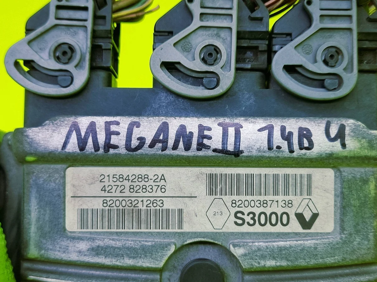 Steuergerät Motor Renault Megane II Scenic II 1.4B 8200387138 thumbnail 10
