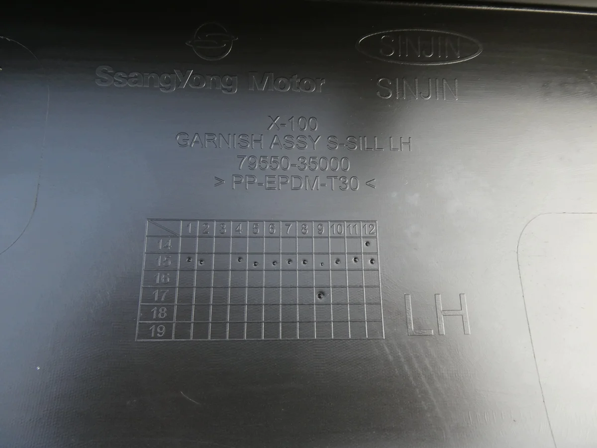 SsangYong Koristelista 79550-35000 thumbnail 4