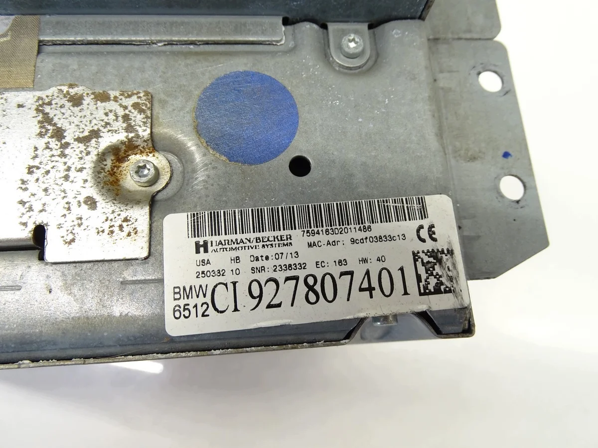 Radio CD Reader BMW X5 E71 927807401 image 5