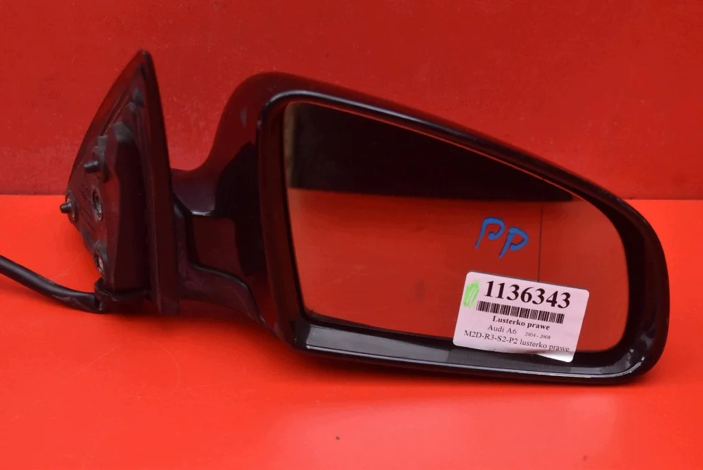 Wing Mirror Right Black Audi A6 C6 010754