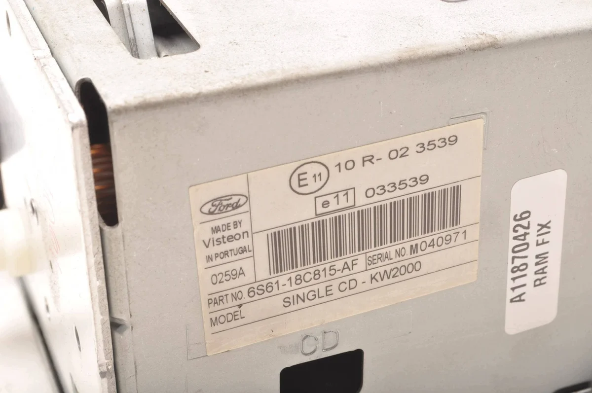 Radio CD Ford Focus MK2 MR-6S61-18C815-AF image 8