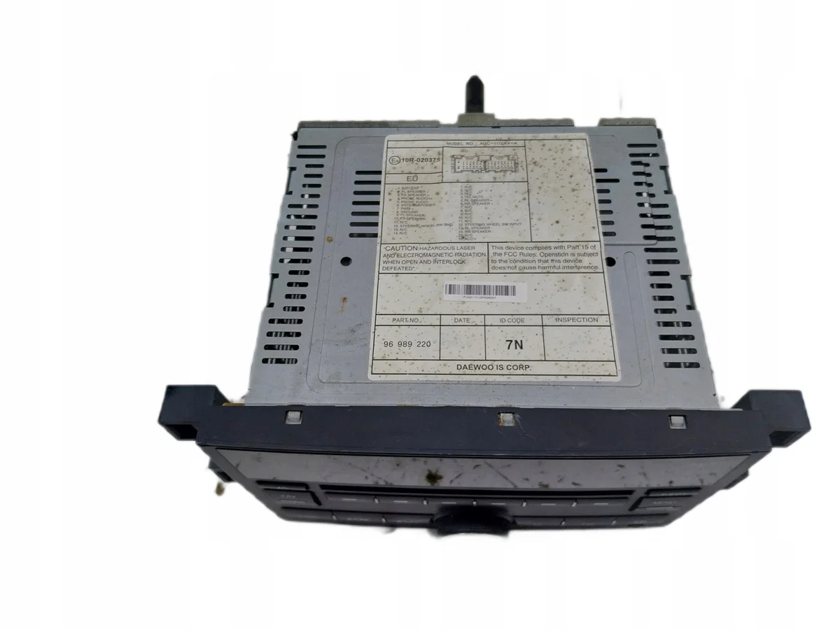 Radio Chevrolet 96989220 image 3