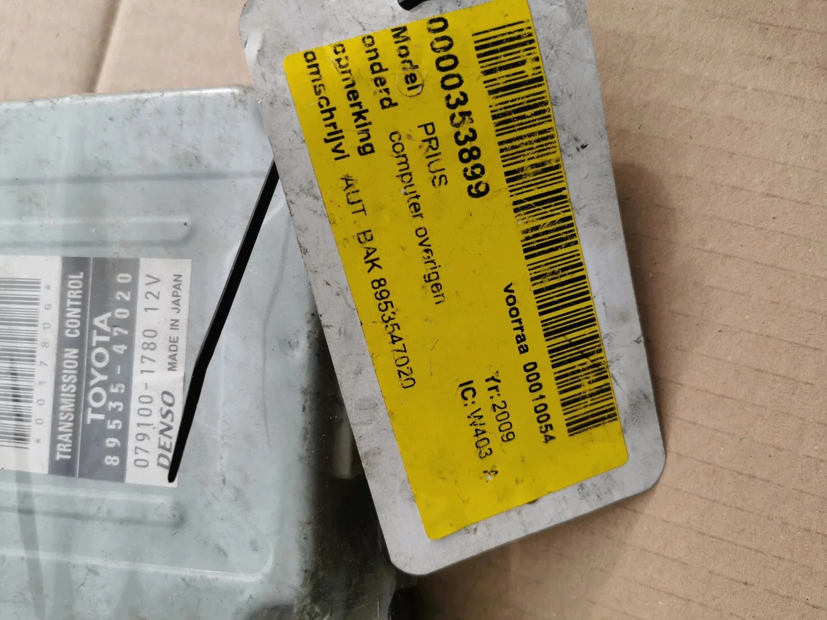 Steuergerät Getriebe Toyota Prius XW20 1.5 VVTi 89535-47020 image 4