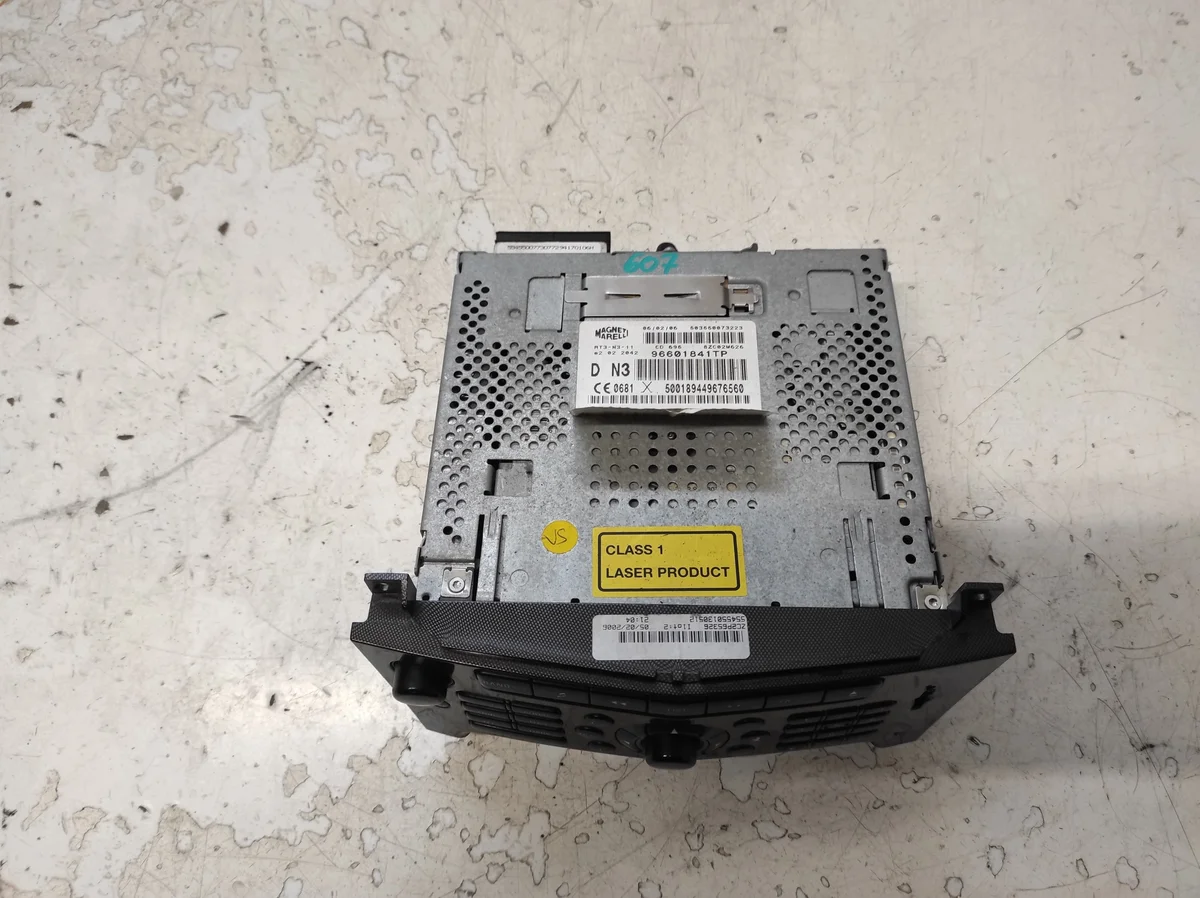 Radio CD Peugeot 607 96601841TP image 3