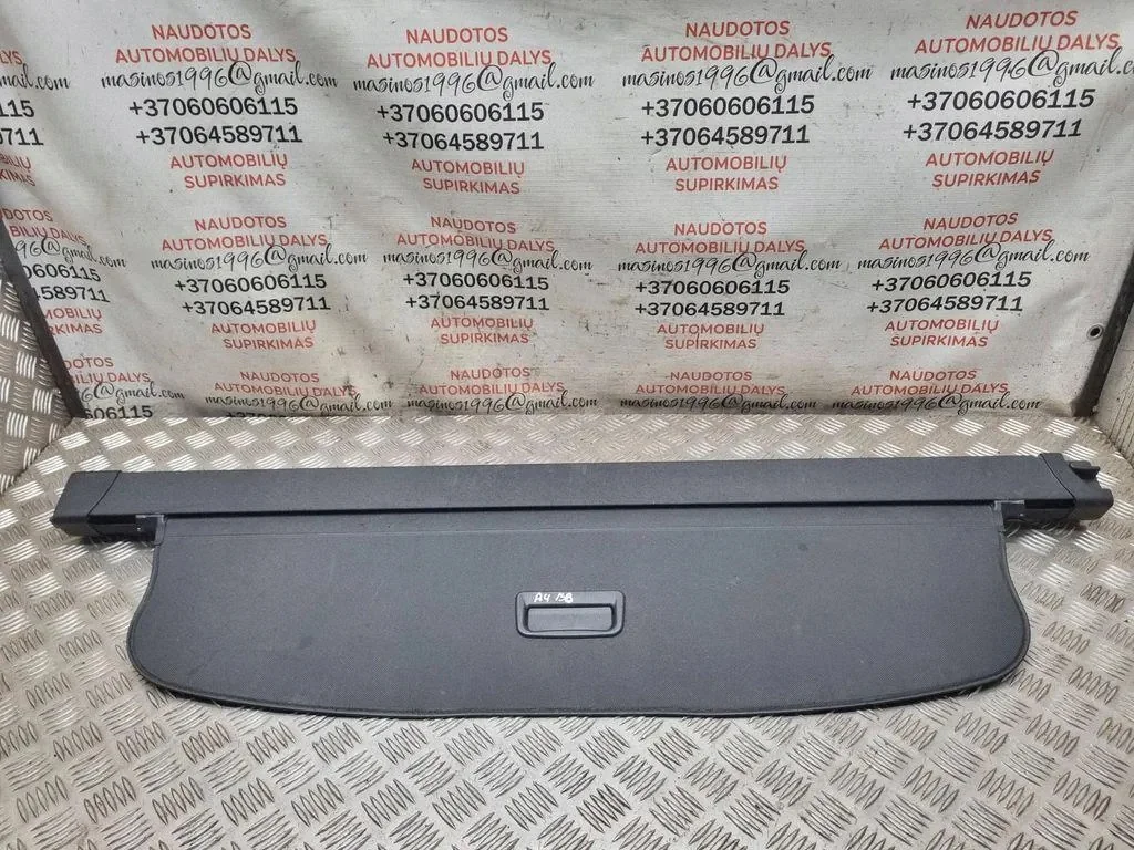 Audi A4 (8K5, B8) rolgordijn kofferbak 8K9863553