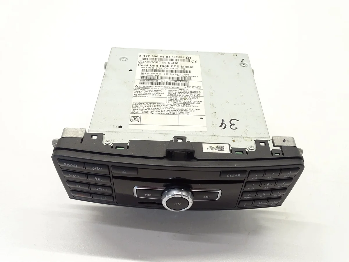Radio Mercedes SLK R172 A1729006804