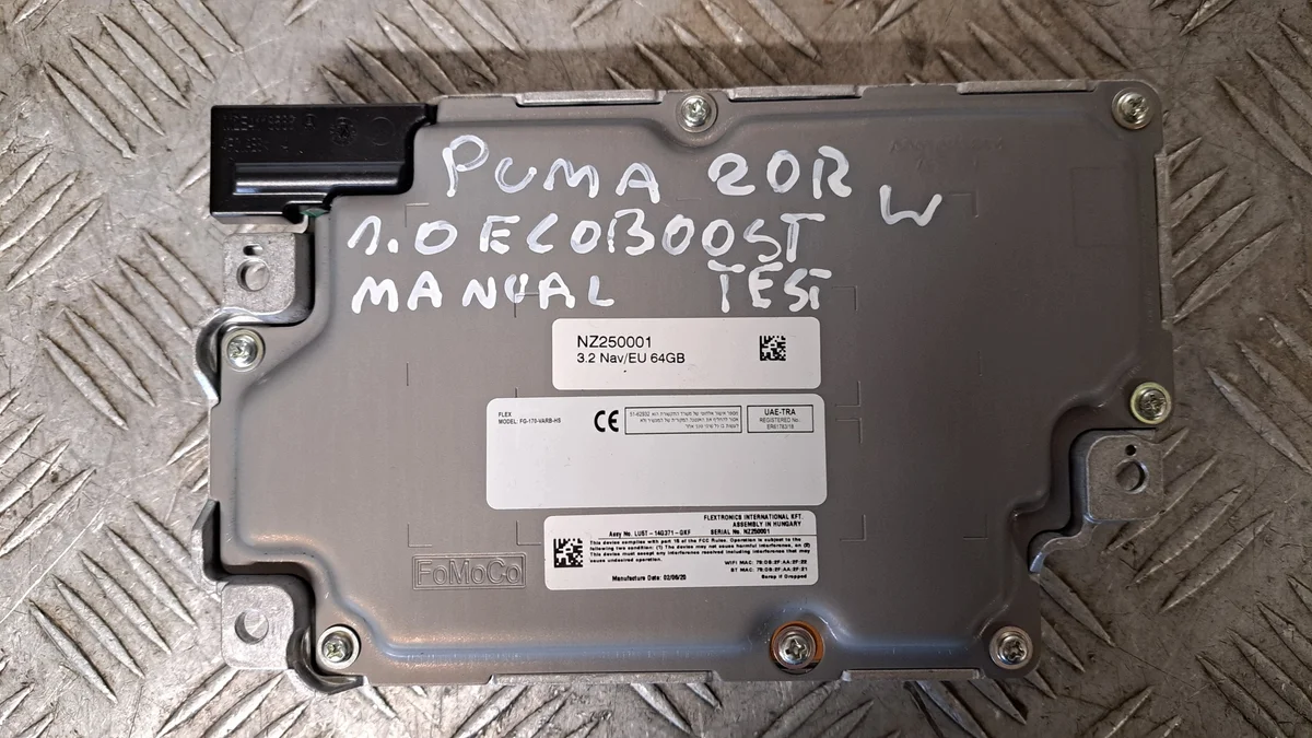 APIM Modul Navigation SYNC3 LU5T-14G371-GKF Ford Puma MK2 thumbnail 4