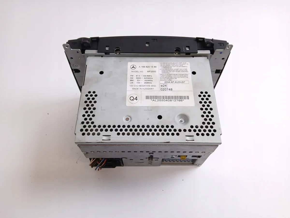 Radio Mercedes W169 A1698201589 image 5
