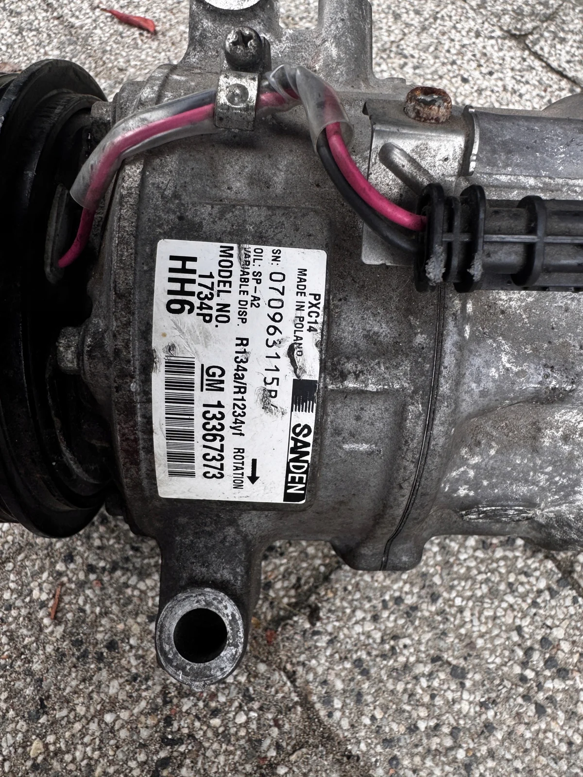 Klimakompressor Opel Insignia A 2.0 CDTI 13367373 thumbnail 4