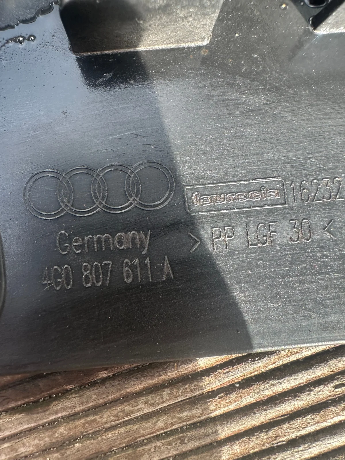 Audi A6 C7 4G Front Bumper Trim 4G0807611A image 6