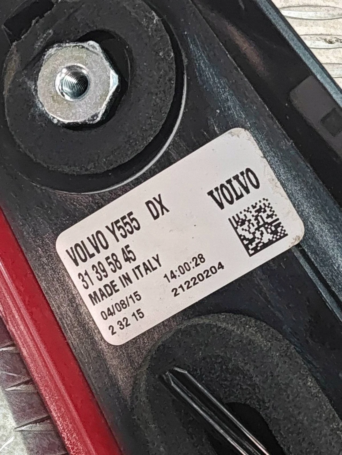 Luz trasera derecha Volvo V40 II 31395845 image 7